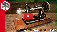 Sewing Machine Edison Lamp